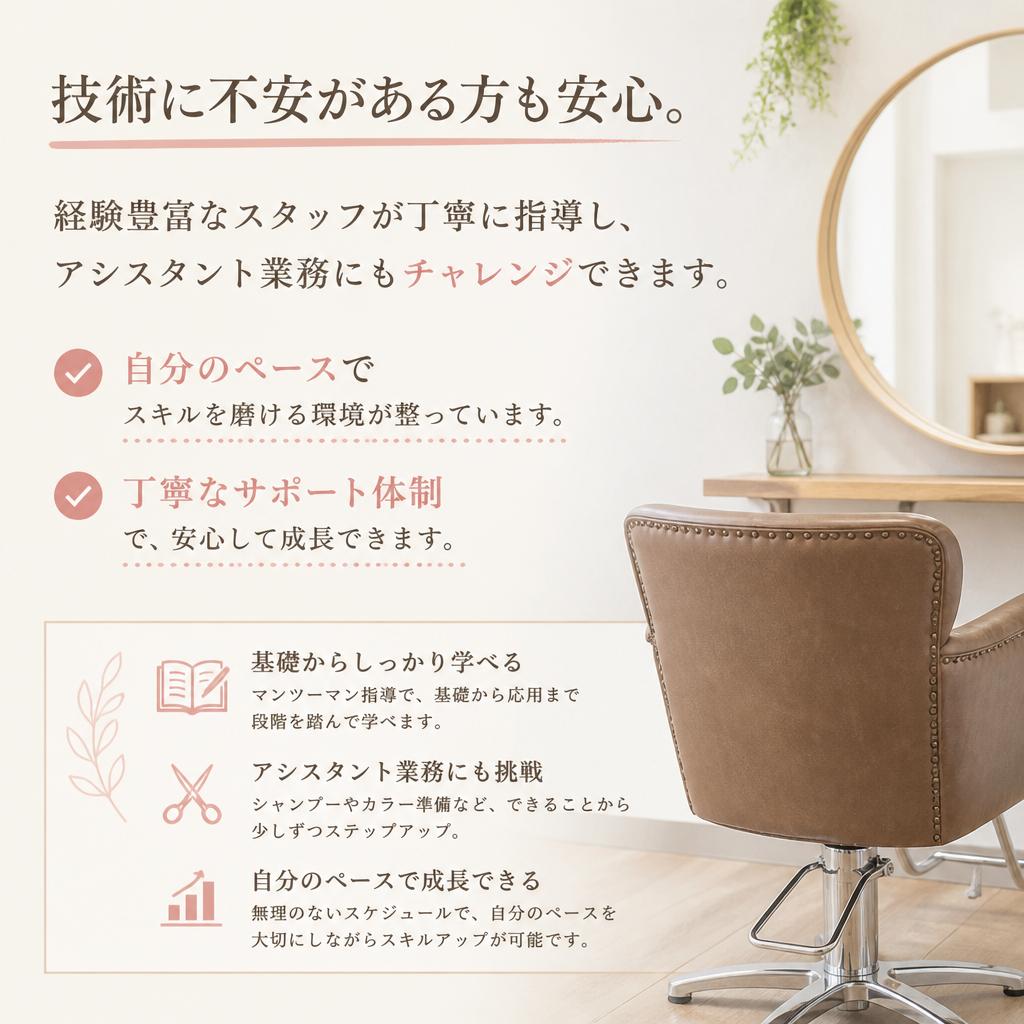 アシスタント業務へのサポート