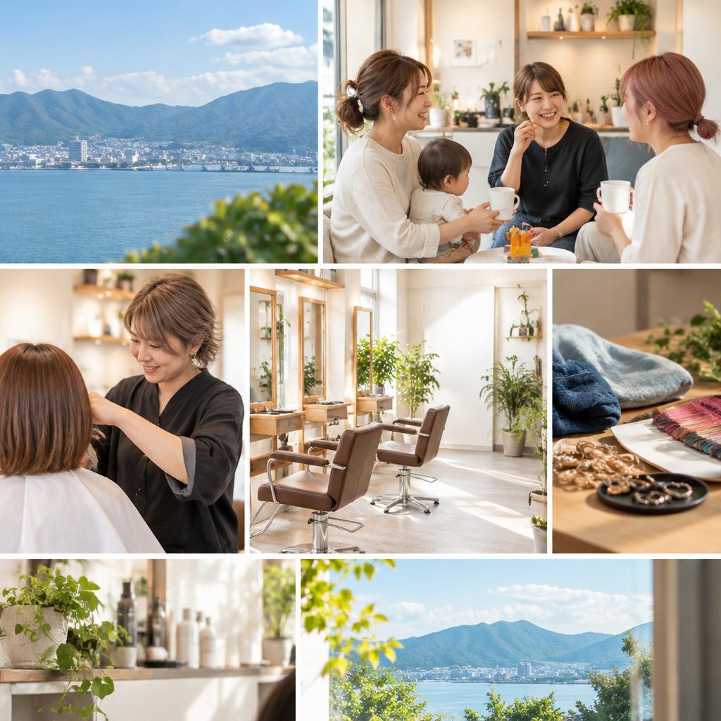 地域のお客様と、スタッフの笑顔を大切にするサロン